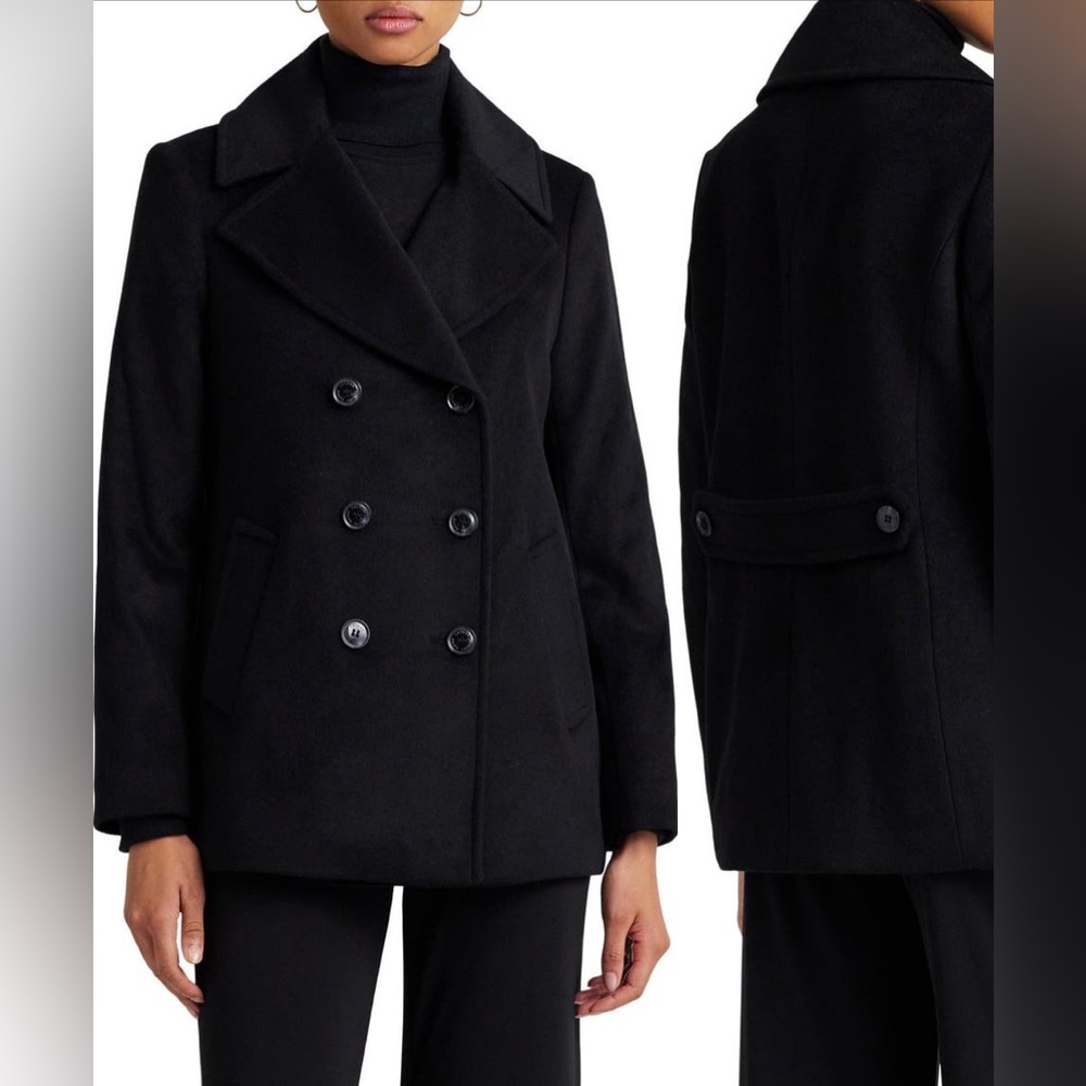 Lauren
Ralph
Lauren
Martingale
Wool Blend
Peacoat